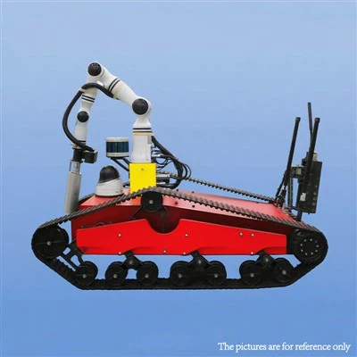 ما مدى مقاومة الروبوتات المجنزرة المستخدمة في الاستجابة للطوارئ للحرارة؟